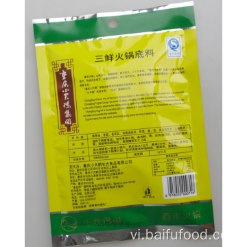 Ba lẩu tươi nguyên liệu đáy 150g